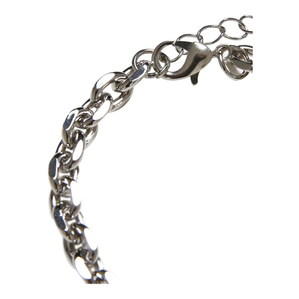 Urban Classics - Sideris Chain Armband - Zilverkleurig